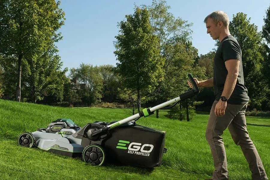 lowes electric push mower